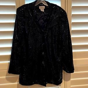 Clara S Sequin Jacket